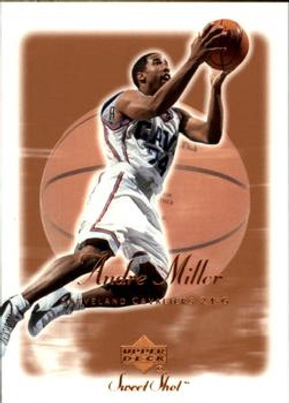Andre Miller 2001 Upper Deck Sweet Shot #13 Base RAW