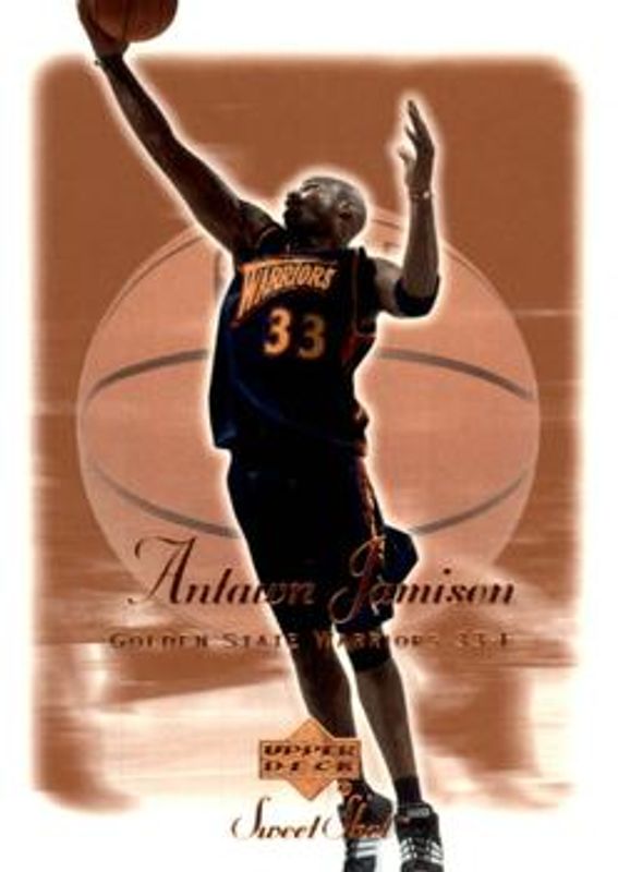 Antawn Jamison 2001 Upper Deck Sweet Shot #25 Base RAW