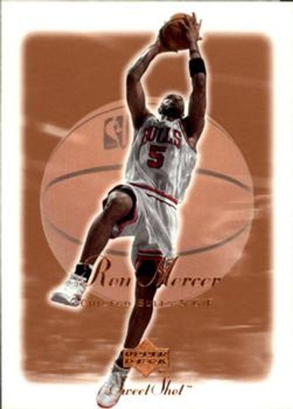 Ron Mercer 2001 Upper Deck Sweet Shot #10 Base RAW