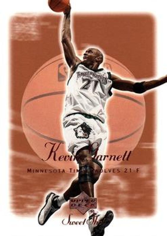 Kevin Garnett 2001 Upper Deck Sweet Shot #51 Base RAW