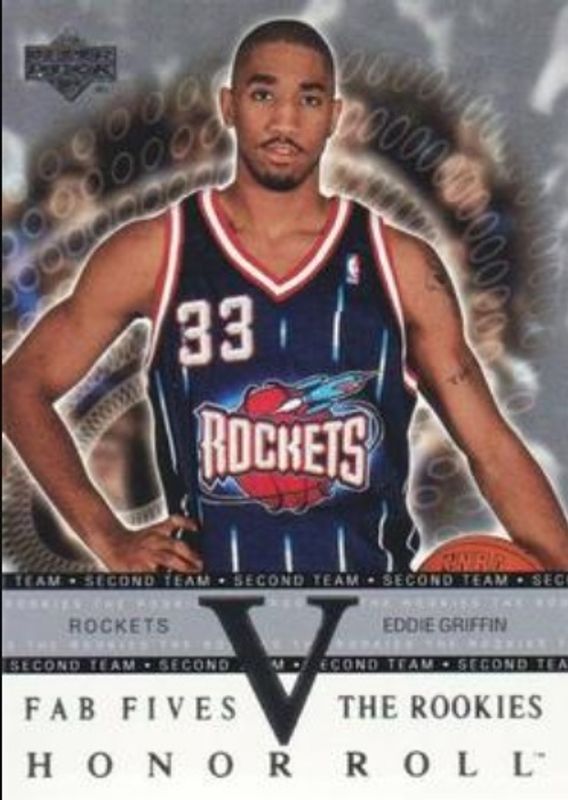 Eddie Griffin 2001 Upper Deck Honor Roll #F5-R7 Fab Fives The Rookies RAW