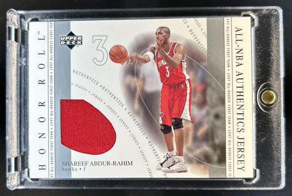 2001 Upper Deck Honor Roll #SA All NBA Authentic Jerseys