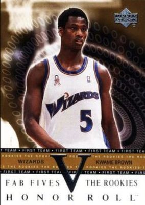 2001 Upper Deck Honor Roll #F5-R5 Fab Fives The Rookies
