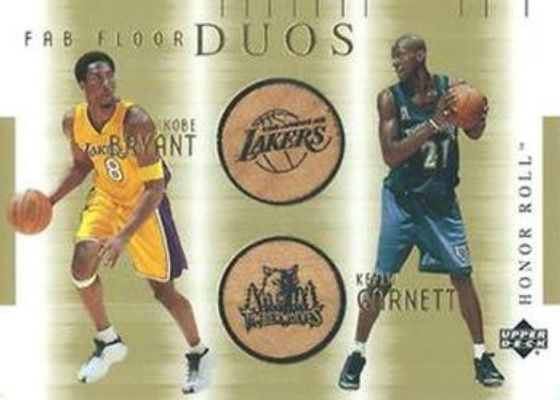 2001 Upper Deck Honor Roll #KB/KG-F Fab Floor Duos