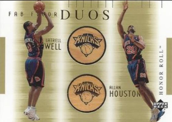 2001 Upper Deck Honor Roll #LS/AH-F Fab Floor Duos