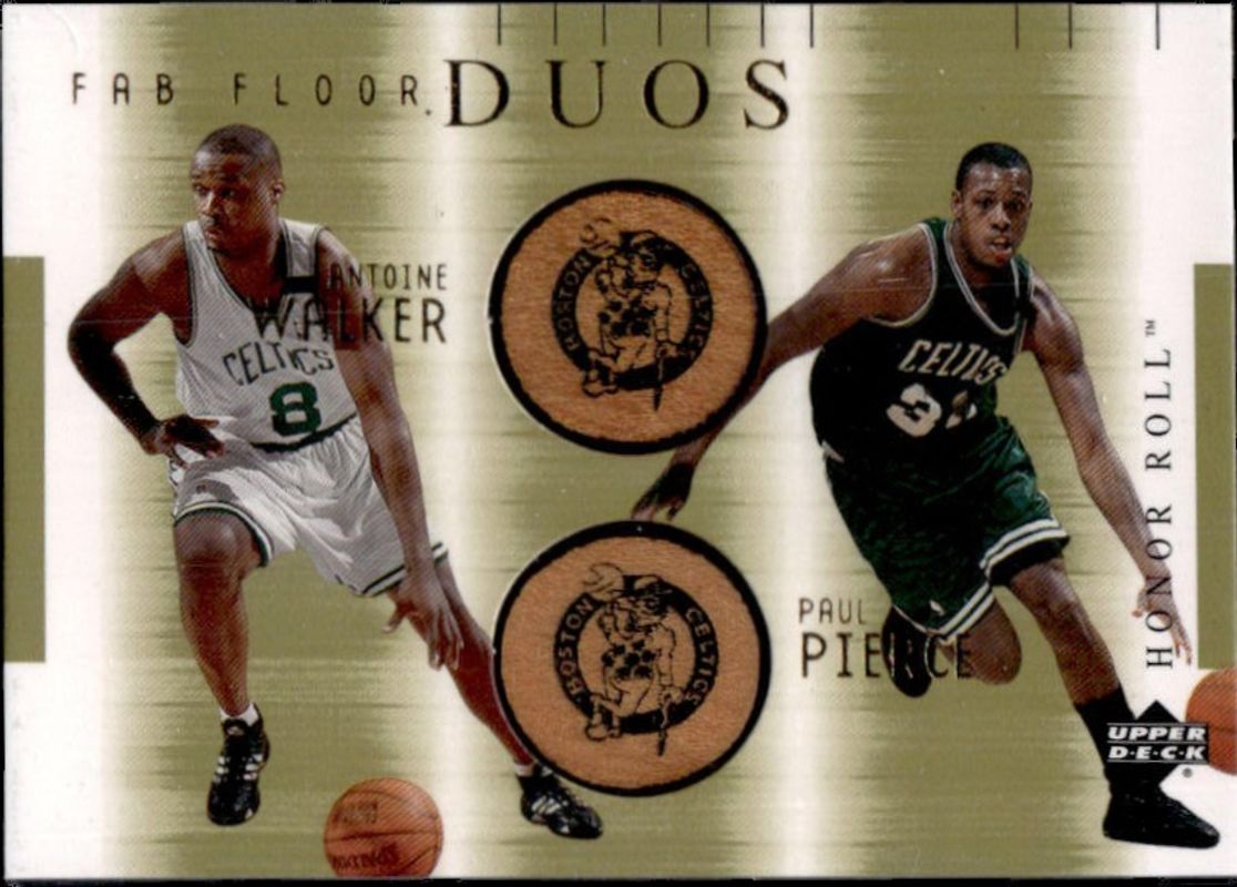 2001 Upper Deck Honor Roll #AW/PP-F Fab Floor Duos