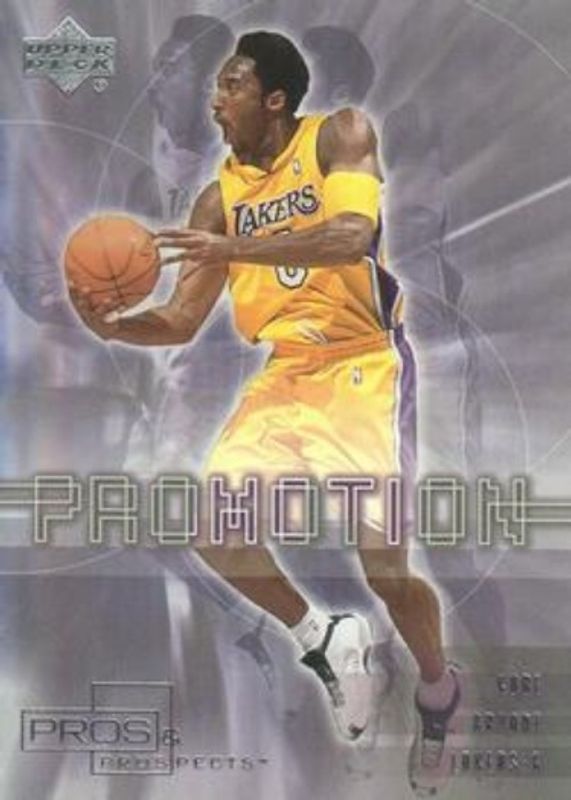 Kobe Bryant 2001 Upper Deck Pros & Prospects #PM-8 ProMotion RAW
