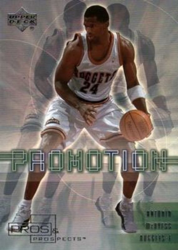 Antonio McDyess 2001 Upper Deck Pros & Prospects #PM-7 ProMotion RAW