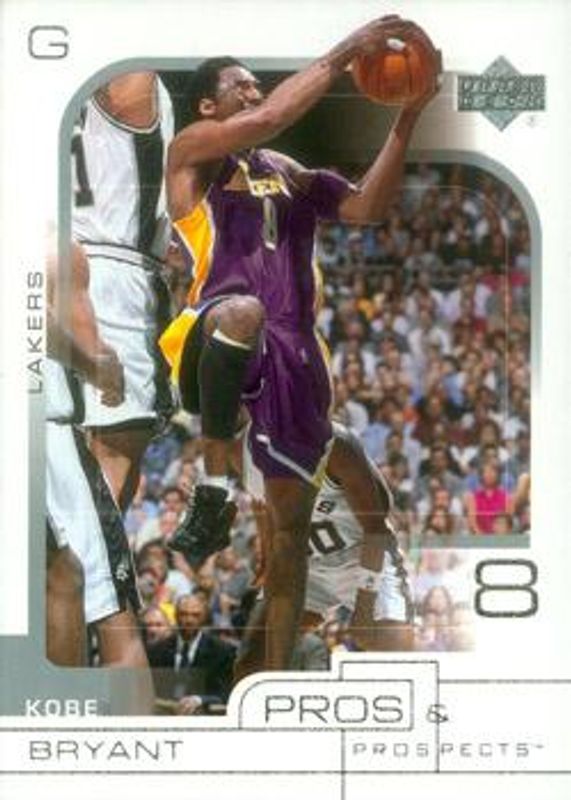 Kobe Bryant 2001 Upper Deck Pros & Prospects #37 Base /1000 RAW