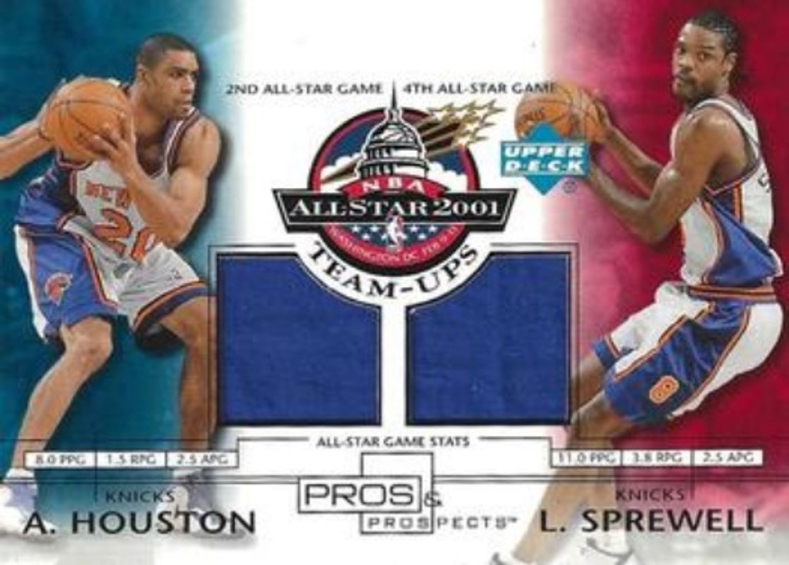2001 Upper Deck Pros & Prospects #AH/LS All Star Team Ups