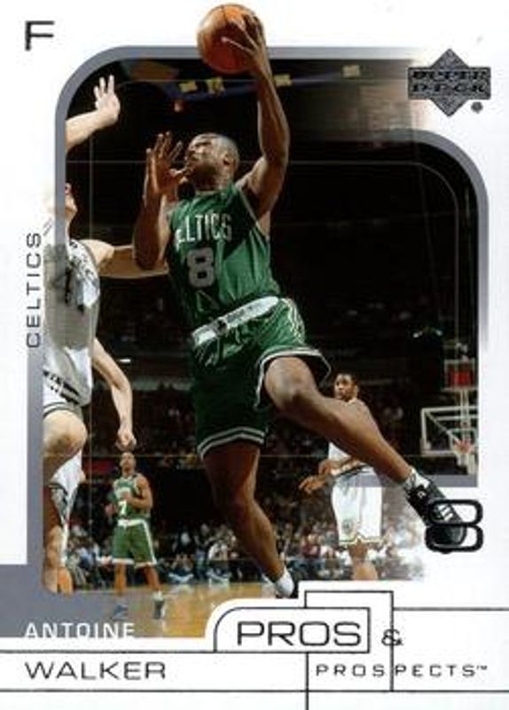 Antoine Walker 2001 Upper Deck Pros & Prospects #5 Base /1000 RAW