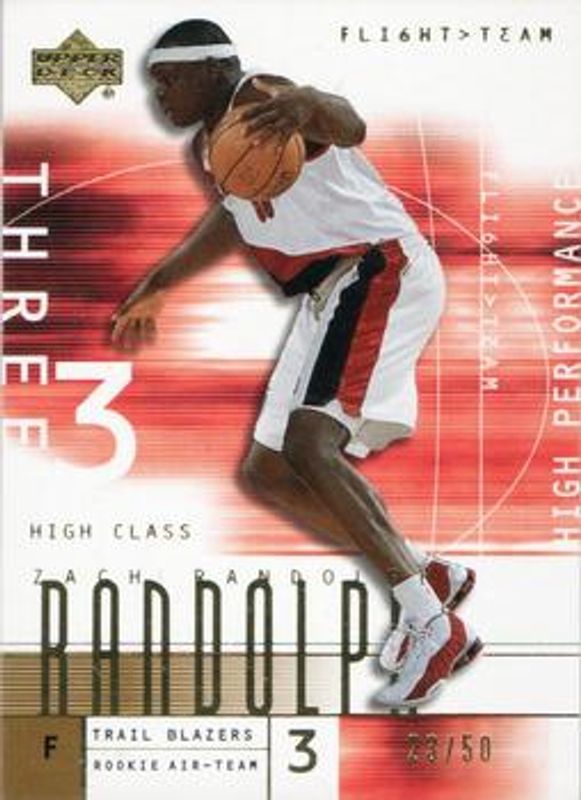 2001 Upper Deck Flight Team #113b High Class Gold /50