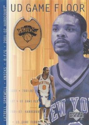 2001 Upper Deck Hardcourt #LS UD Game Floor