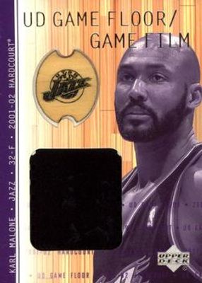 2001 Upper Deck Hardcourt #KM-F UD Game Film Floor