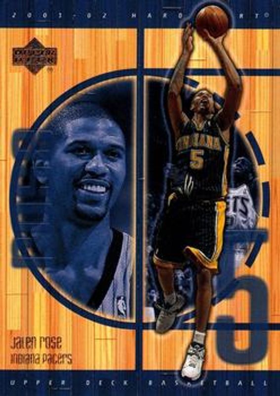 Jalen Rose 2001 Upper Deck Hardcourt #32 Base RAW