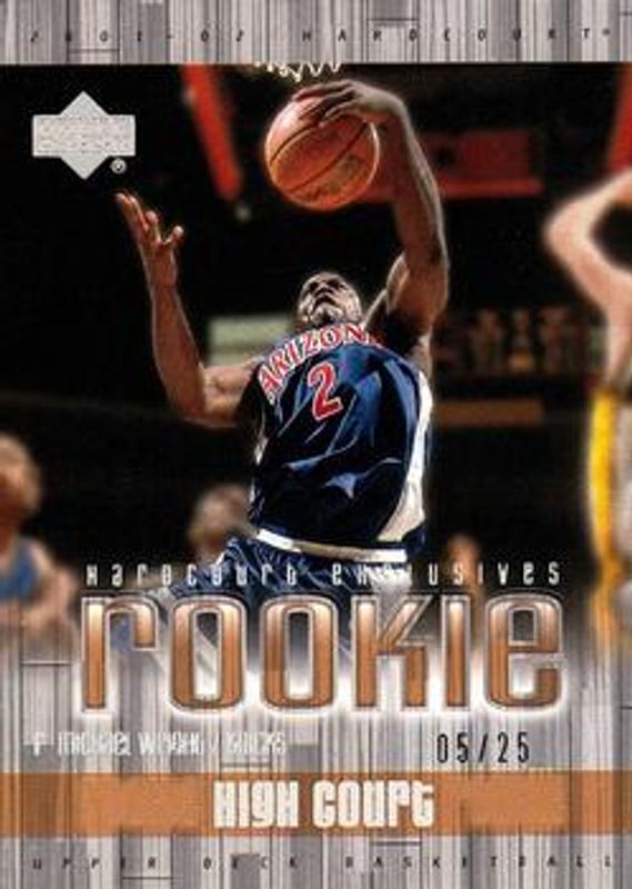 2001 Upper Deck Hardcourt #93c Exclusives /25