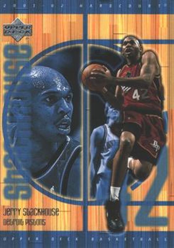 Jerry Stackhouse 2001 Upper Deck Hardcourt #22 Base RAW