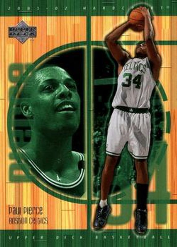 Paul Pierce 2001 Upper Deck Hardcourt #5 Base RAW
