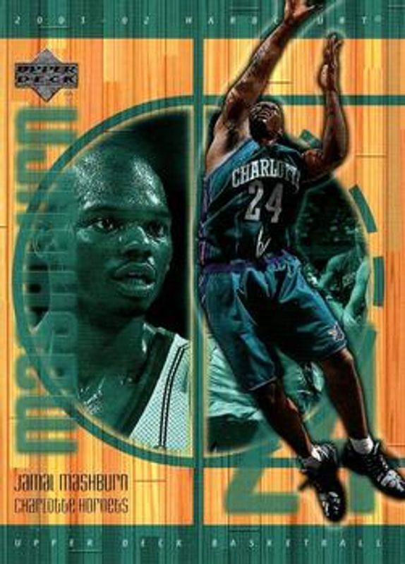 Jamal Mashburn 2001 Upper Deck Hardcourt #7 Base RAW