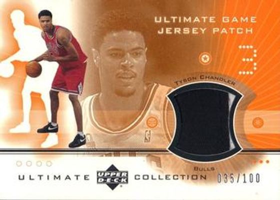 2001 Upper Deck Ultimate Collection #TCP Ultimate Game Jersey Patches /100