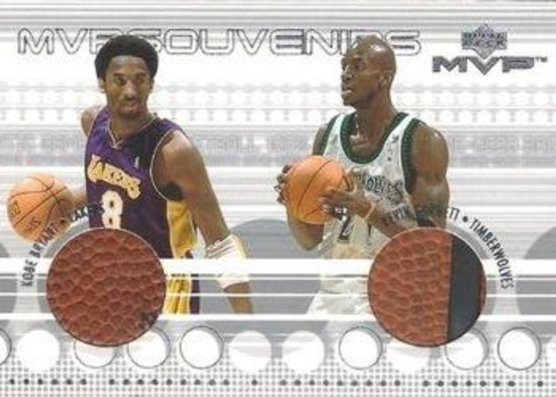 2001 Upper Deck MVP #KB/KG Souvenirs Combos