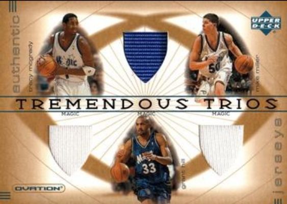 2001 Upper Deck Ovation #TM/GH/MM Tremendous Trios