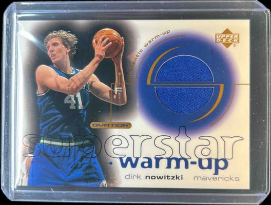 2001 Upper Deck Ovation #DN Superstar Warm Ups
