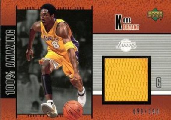 2002 Upper Deck Authentics #100%KB 100 Percent Amazing /100