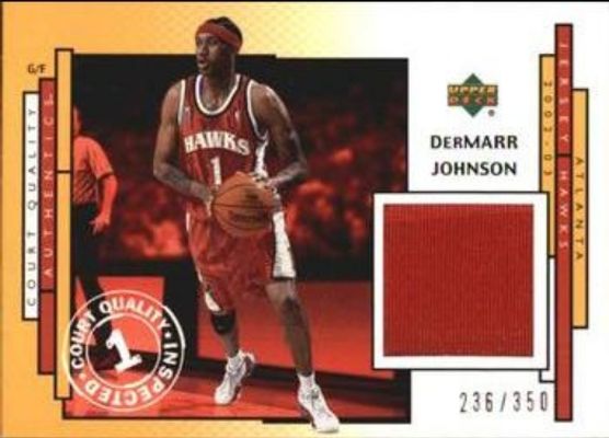 2002 Upper Deck Authentics #DJ-Q Court Quality /350