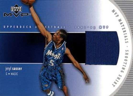 2002 Upper Deck MVP #JS-S Materials Shooting Shirt