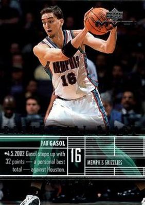 2002 Upper Deck MVP #B6 Basketball Diary