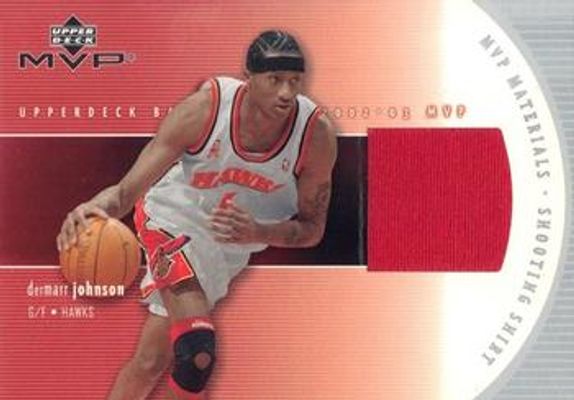 2002 Upper Deck MVP #DJ-S Materials Shooting Shirt