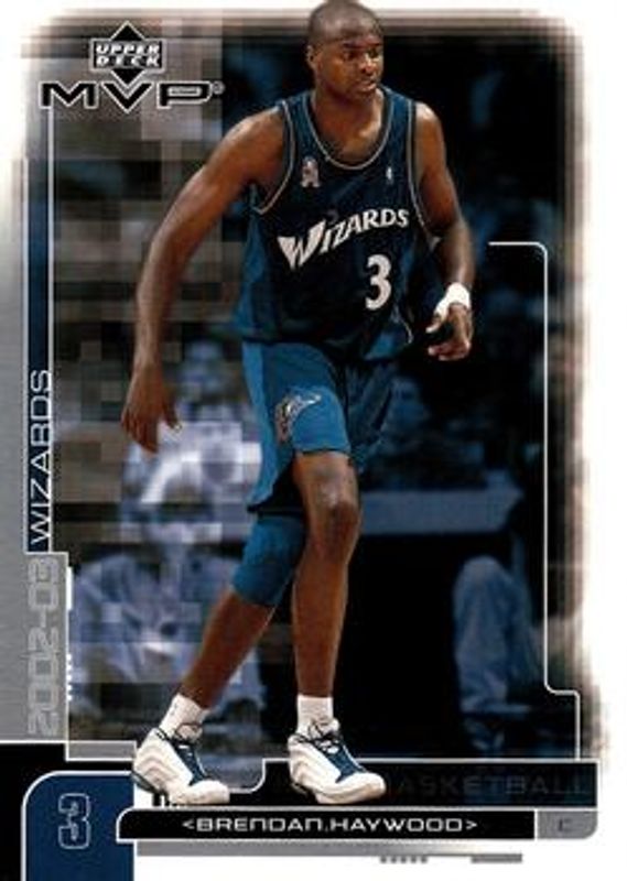 Brendan Haywood 2002 Upper Deck MVP #189 Base RAW