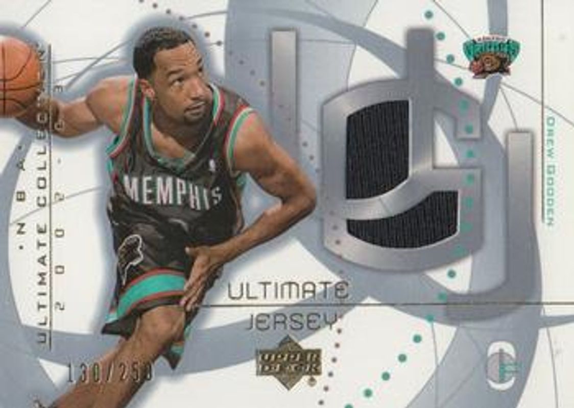 Drew Gooden 2002 Upper Deck Ultimate Collection #DG Jerseys /250 Rookie RAW