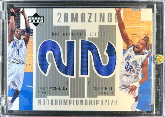 2002 Upper Deck Championship Drive #TM/GH-J 2 Amazing Jerseys