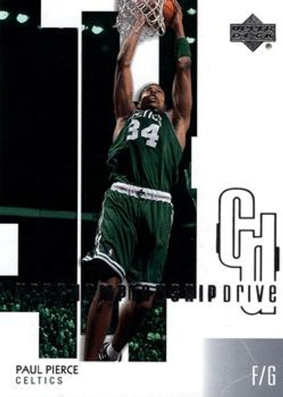 Paul Pierce 2002 Upper Deck Championship Drive #6 Base /400 RAW
