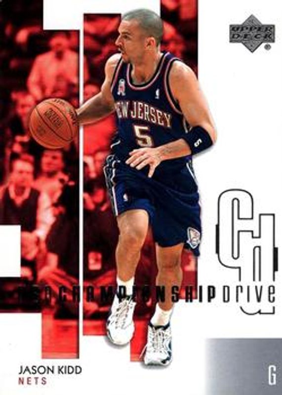 Jason Kidd 2002 Upper Deck Championship Drive #53 Base /400 RAW