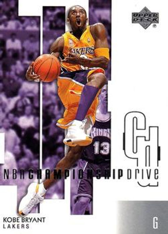 Kobe Bryant 2002 Upper Deck Championship Drive #37 Base /400 RAW