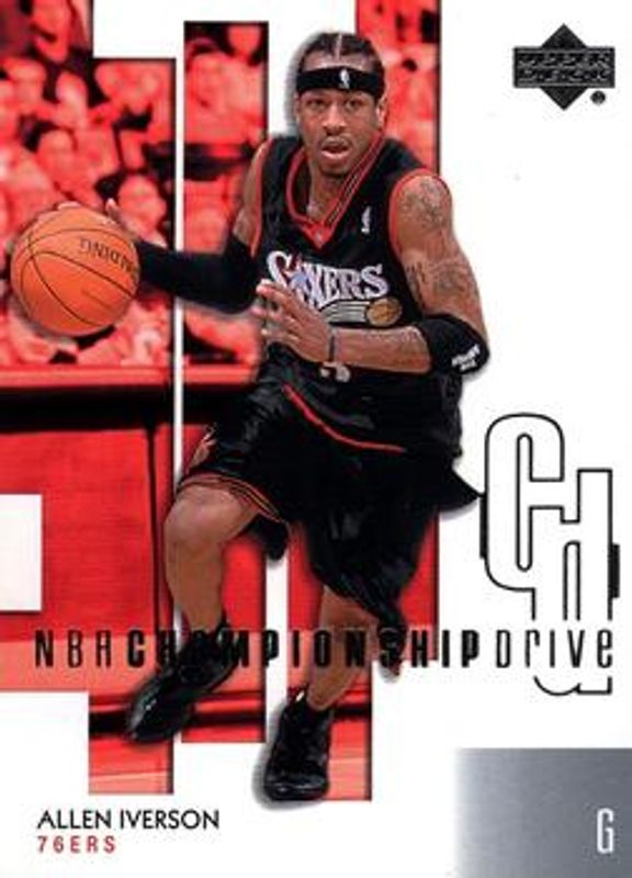Allen Iverson 2002 Upper Deck Championship Drive #69 Base /400 RAW