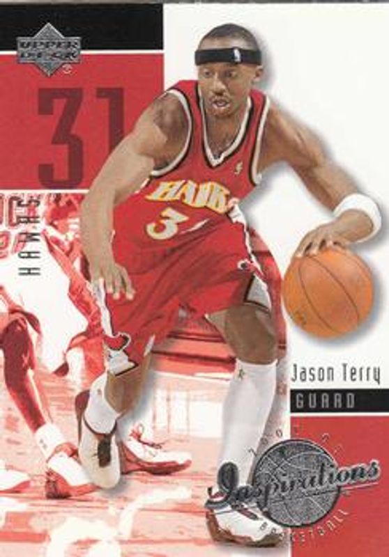 Jason Terry 2002 Upper Deck Inspirations #2 Base /499 RAW