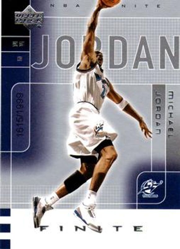 Michael Jordan 2002 Upper Deck Finite #100 Base /900 RAW