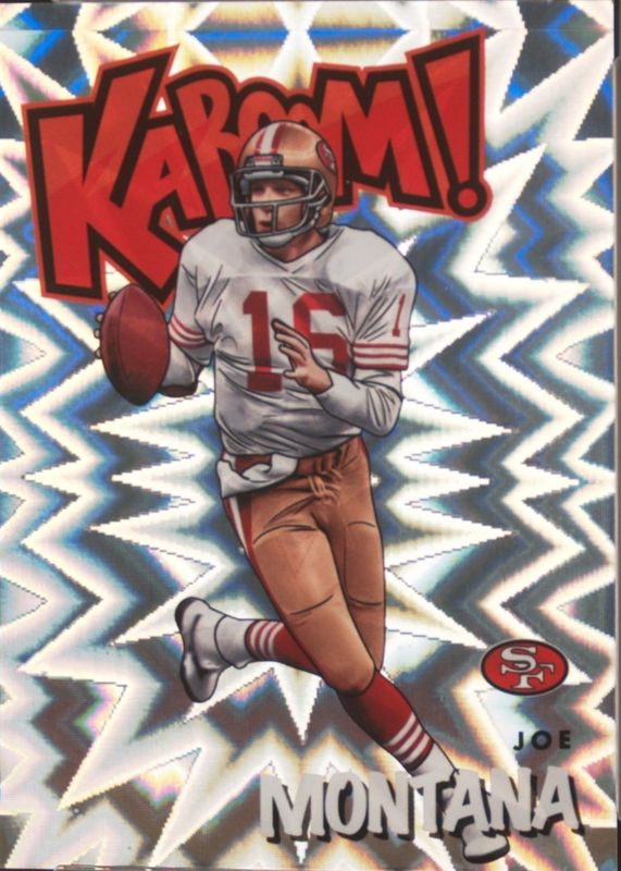 Joe Montana 2021 Absolute #K17 Kaboom! /(SSP) Price Guide - Sports