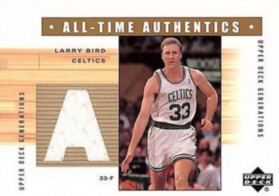 2002 Upper Deck Generations #LB-A All Time Authentics