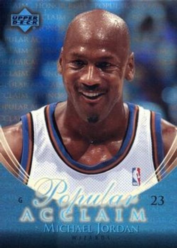 Michael Jordan 2002 Upper Deck Honor Roll #PA1 Popular Acclaim RAW