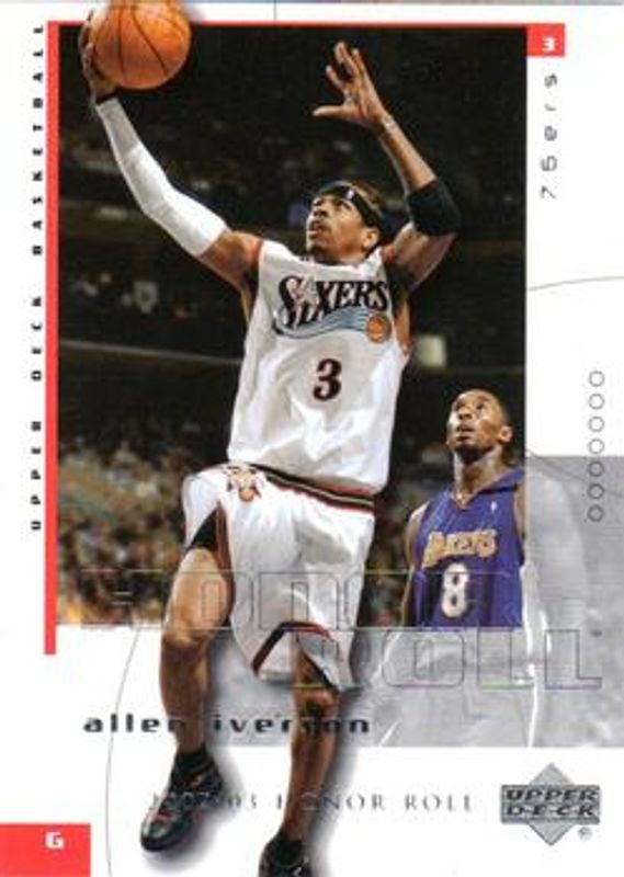 Allen Iverson 2002 Upper Deck Honor Roll #62 Base /499 RAW