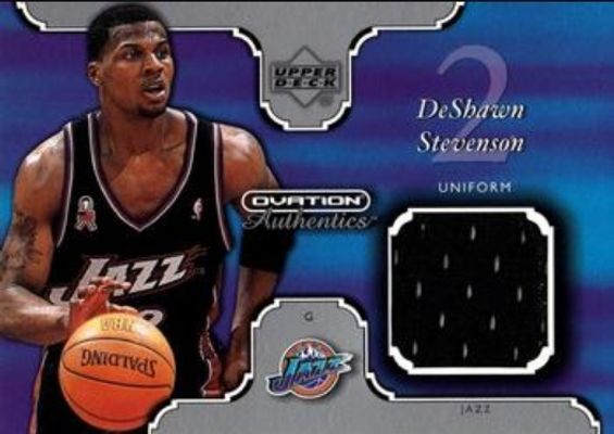 2002 Upper Deck Ovation #DS-U Authentics Uniform