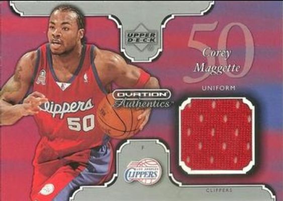 2002 Upper Deck Ovation #CM-U Authentics Uniform