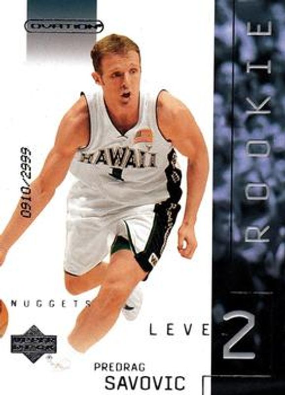 2002 Upper Deck Ovation #108 Base /2999