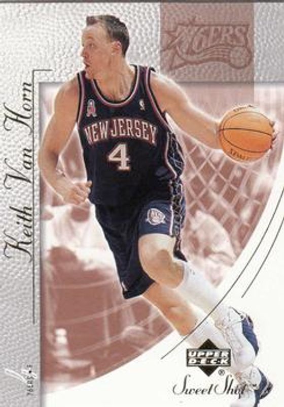 Keith Van Horn 2002 Upper Deck Sweet Shot #63 Base /999 RAW