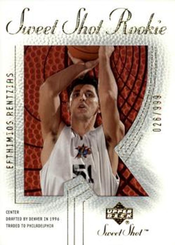 2002 Upper Deck Sweet Shot #91 Base /999